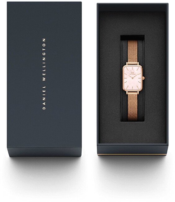 Daniel Wellington Quadro 20X26 Pressed Melrose RG MOP DW00100510 analógové