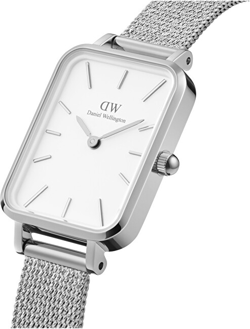 Daniel Wellington Quadro 20X26 Pressed Sterling S White DW00100438