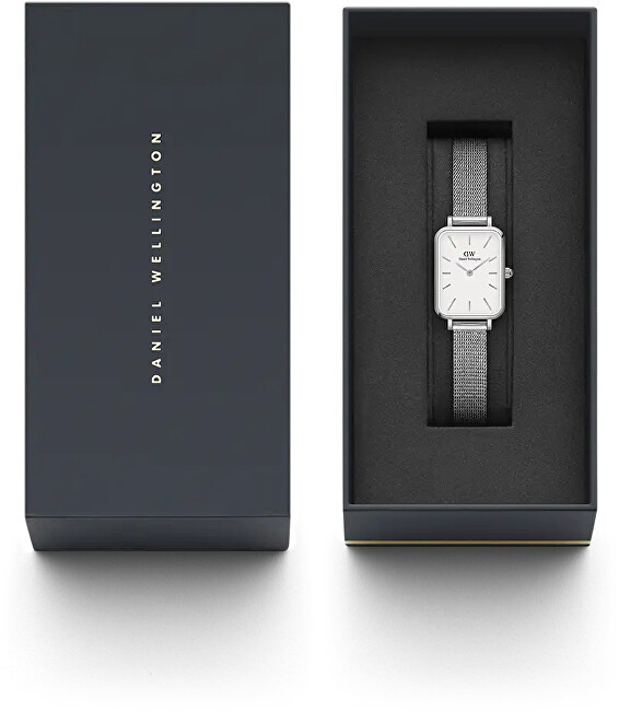 Daniel Wellington Quadro 20X26 Pressed Sterling S White DW00100438