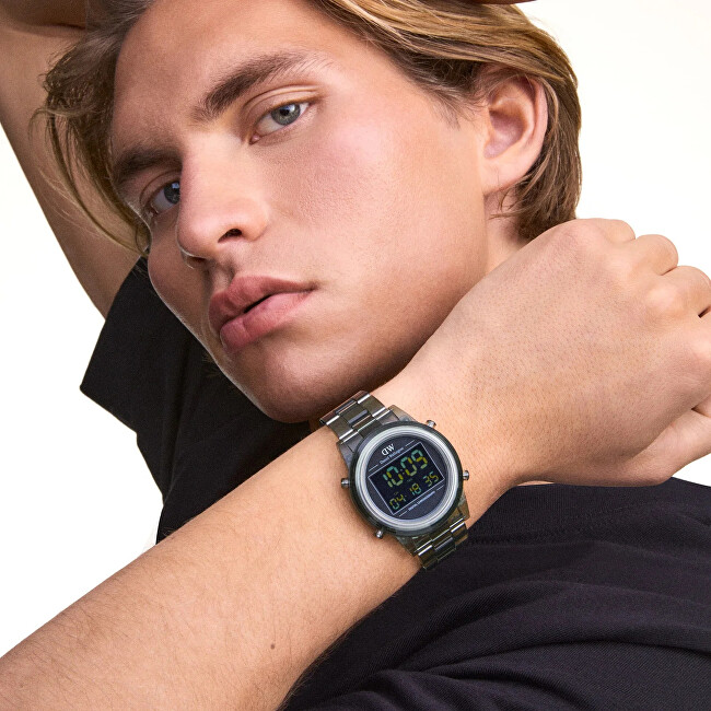 Daniel Wellington Retro Digital Dark Green DW00100768 digitálny
