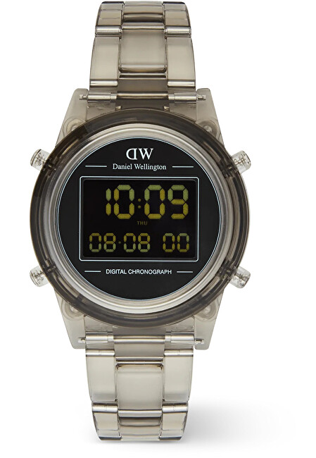 Daniel Wellington Retro Digital Light Grey DW00100766 digitálny