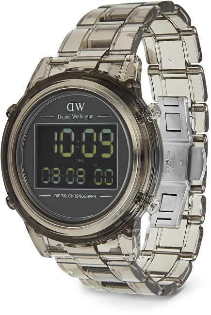 Daniel Wellington Retro Digital Light Grey DW00100766 digitálny