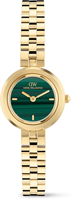 Daniel Wellington Aurea 25 3-Link Malachite G DW00101004 analógové