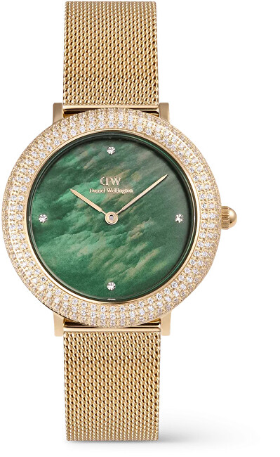 Crystalline Bezel Evergold Green DW00100824