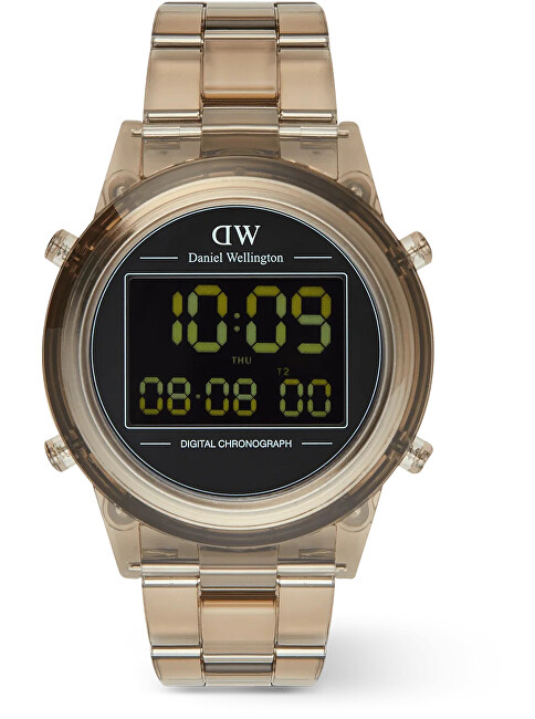 Daniel Wellington Retro Digital Dark Brown DW00100767 digitálny