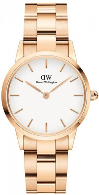 Daniel Wellington Iconic Link 32 RG White DW00100211 analógové