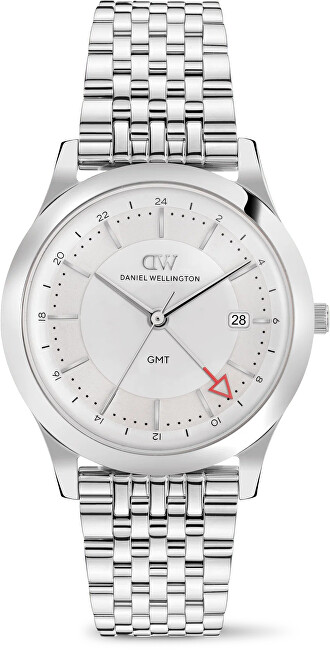 Daniel Wellington Pathfinder GMT 39 7-Link Frost-White S DW00100973
