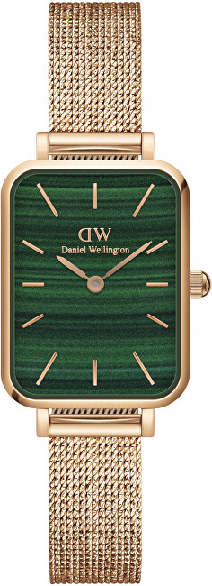 Daniel Wellington Quadro 20X26 Pressed Melrose RG Green DW00100437
