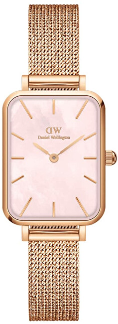 Daniel Wellington Quadro 20X26 Pressed Melrose RG MOP DW00100510 analógové
