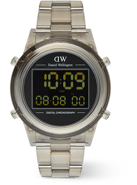 Daniel Wellington Retro Digital Light Grey DW00100766 digitálny