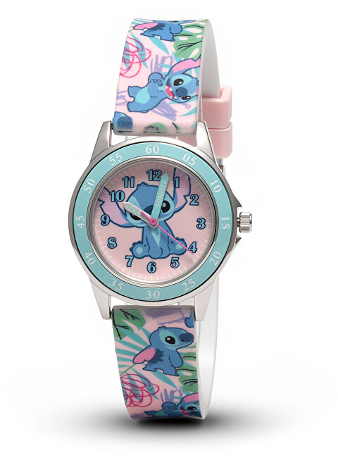 Disney Time Teacher Detské hodinky Stitch LAS9011 analógové