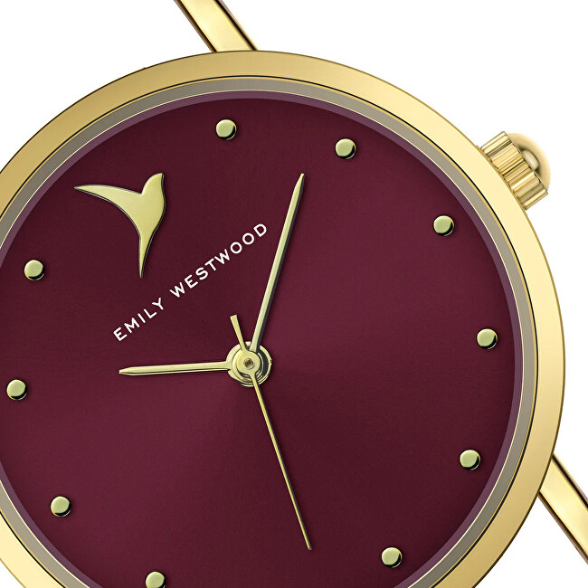 Burgundy Swan Gold EKF-5714GQ