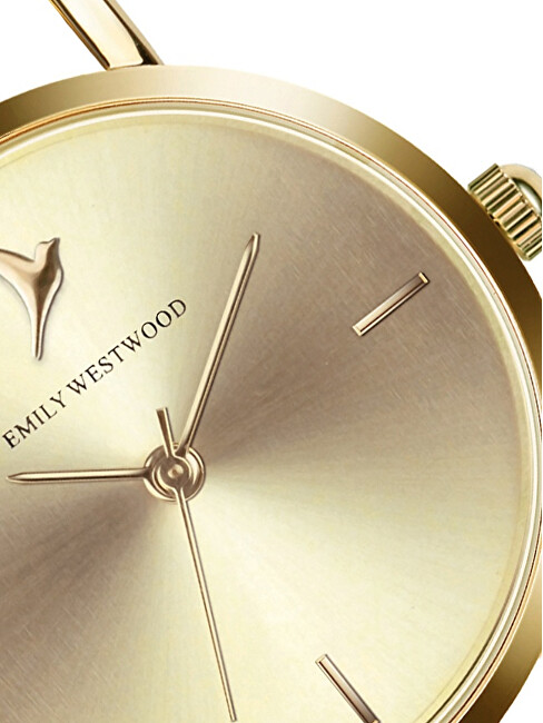 Emily Westwood Gold Stainless Steel Watch EGB-4214GQ