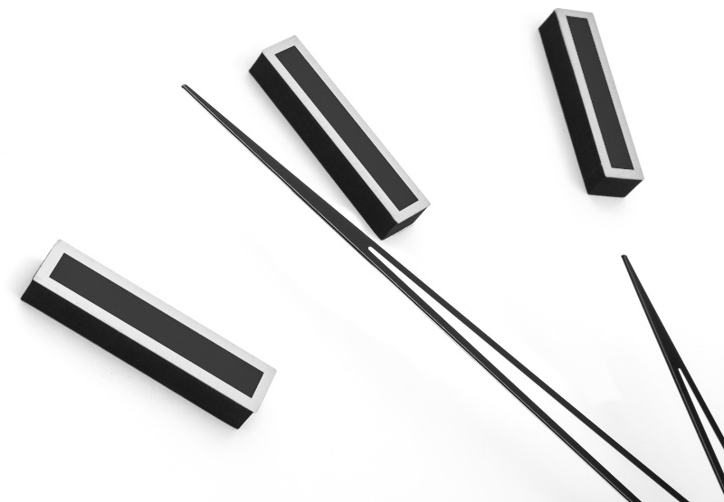 Nalepovací hodiny Modular Black FT9600BK