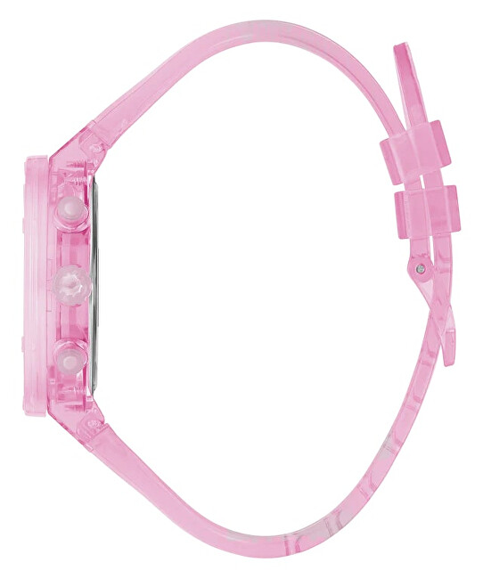 Guess Athena Eco-Friendly Pink Bio-Based GW0438L2 analogové