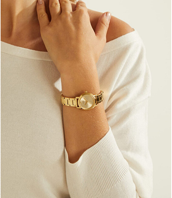 Guess Hodinky s diamantom Mini Nova GW0244L2 analógové