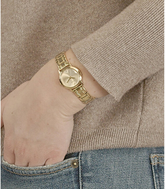 Guess Hodinky s diamantom Mini Nova GW0244L2 analógové
