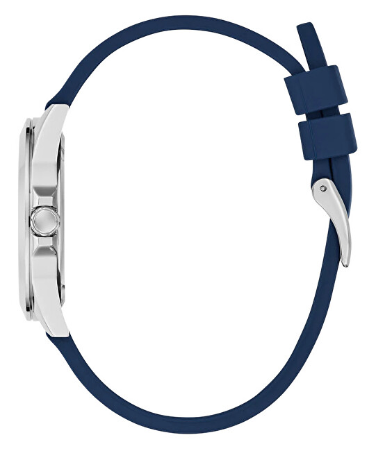 Guess Ladies Blue Silver Tone Analog Watch GW0749L1 analógové