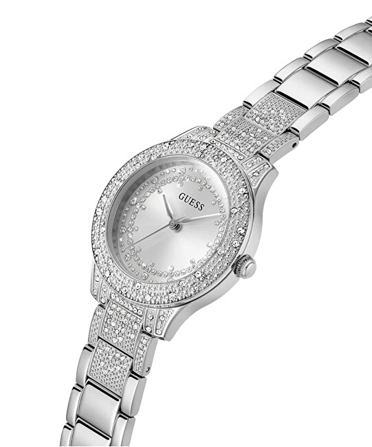 Ladies Silver Tone Analog Watch GW0746L1