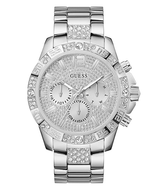Mens Silver Tone Multi-function Watch GW0796G1