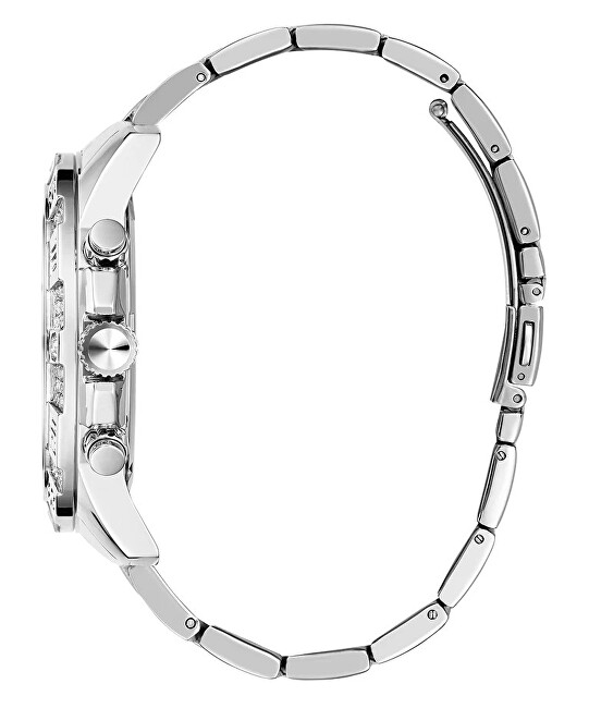 Mens Silver Tone Multi-function Watch GW0796G1