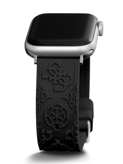 Silikonový řemínek pro Apple Watch (38 - 41 mm) - Black CS2003S4