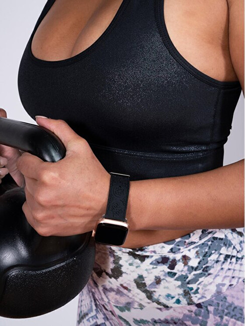 Silikonový řemínek pro Apple Watch (38 - 41 mm) - Black CS2003S4