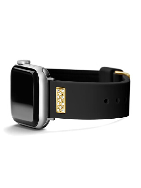 Silikonový řemínek pro Apple Watch (38 - 41 mm) - Black CS2005S2