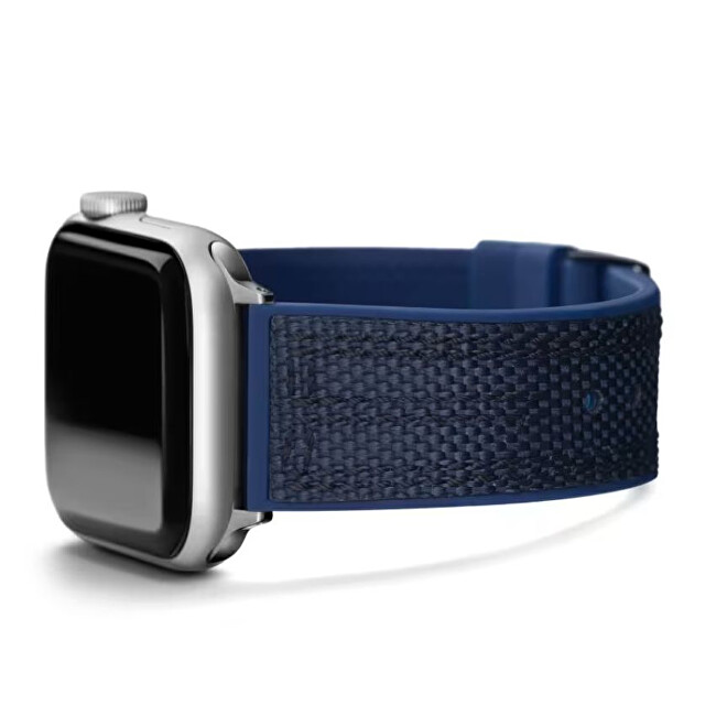 Guess Silikonový řemínek pro Apple Watch (42 - 45 mm) - Blue CS3003S3