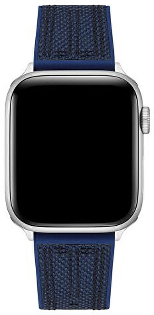 Guess Silikonový řemínek pro Apple Watch (42 - 45 mm) - Blue CS3003S3