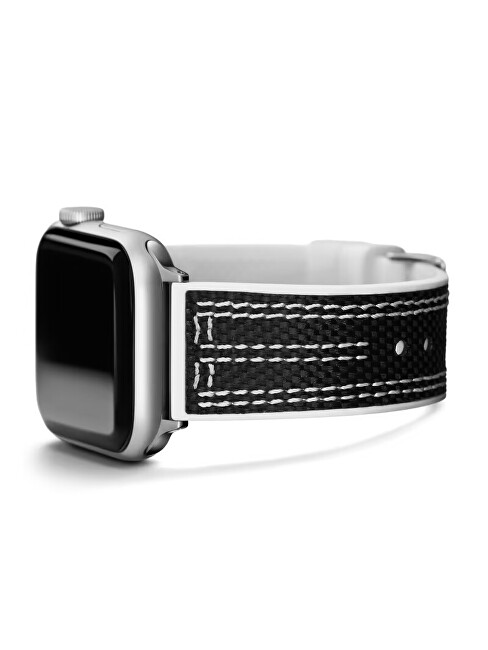 Guess Silikonový řemínek pro Apple Watch (42 - 45 mm) - Black CS3003S1 2 roky