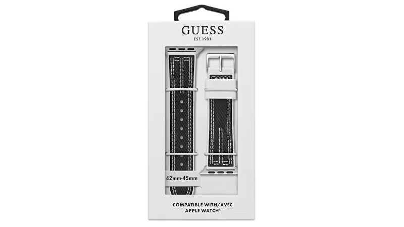 Guess Silikonový řemínek pro Apple Watch (42 - 45 mm) - Black CS3003S1 2 roky