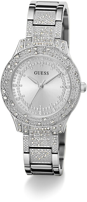 Ladies Silver Tone Analog Watch GW0746L1