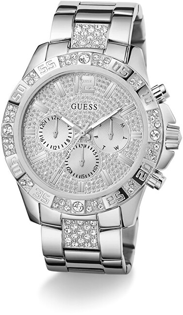 Mens Silver Tone Multi-function Watch GW0796G1