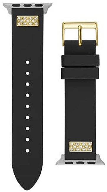 Silikonový řemínek pro Apple Watch (38 - 41 mm) - Black CS2005S2