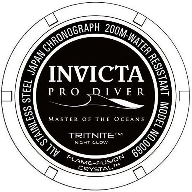 Invicta Pro Diver SCUBA Quartz Chronograph 0069 analogové
