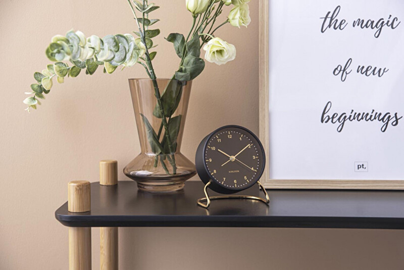 Budík Clock Stylish KA5764BK