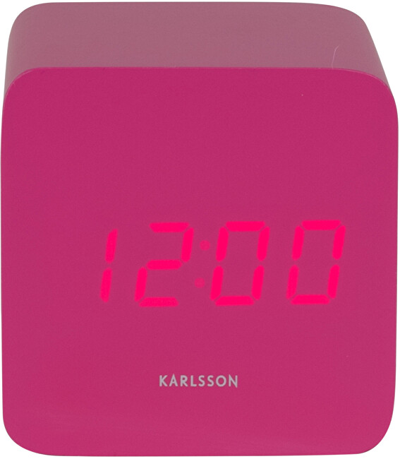 Designové LED hodiny s budíkem KA5982BP
