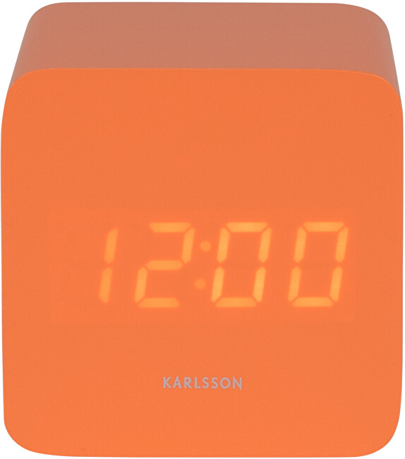 Designové LED hodiny s budíkem KA5982OR