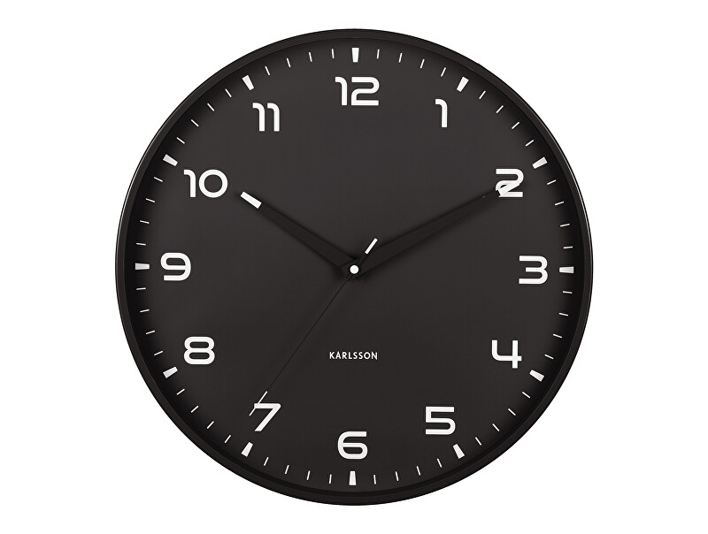 Designové nástěnné hodiny 6053BK