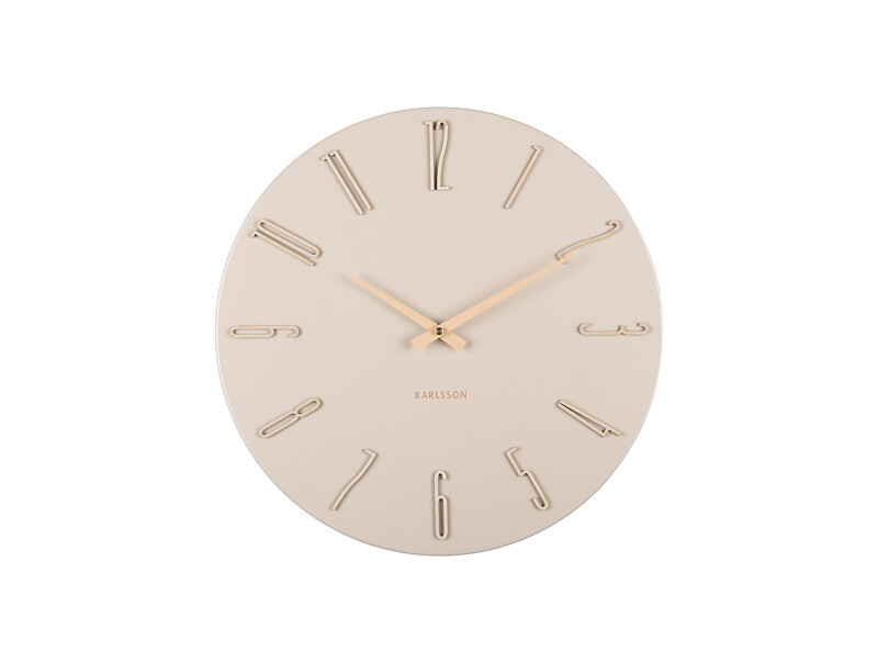 Karlsson Designové nástěnné hodiny 6072WH