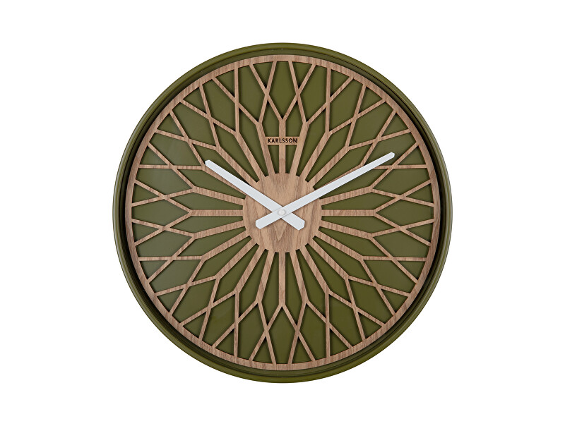Designové nástěnné hodiny 6092GR