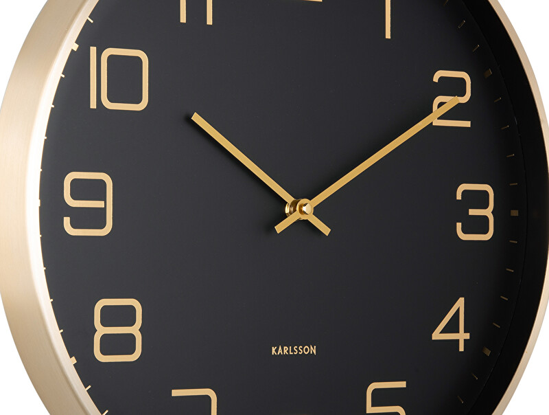 Designové nástěnné hodiny KA5973BK