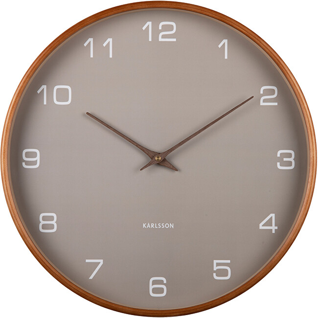Designové nástěnné hodiny KA5993GY