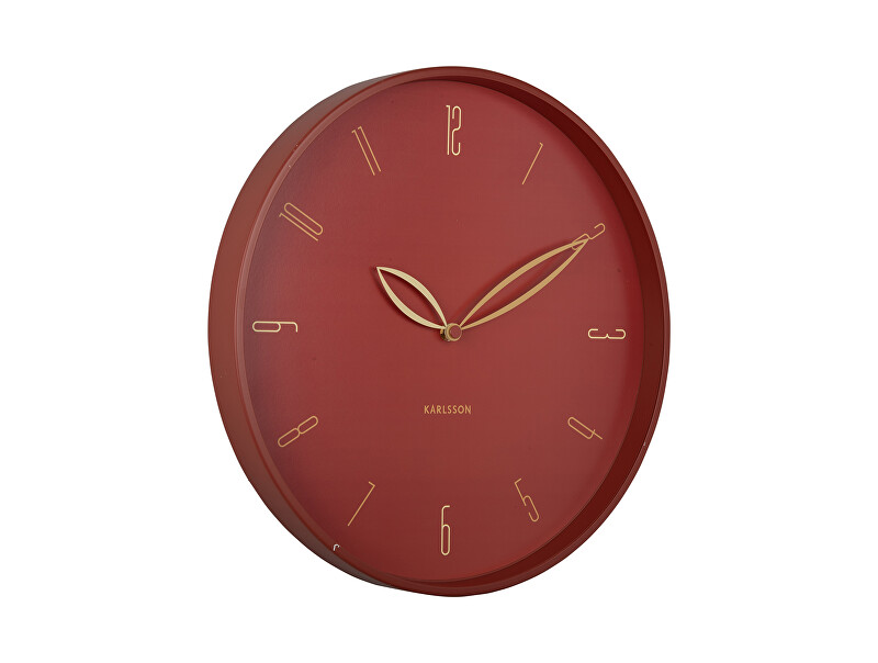 Designové nástěnné hodiny KA6012RD