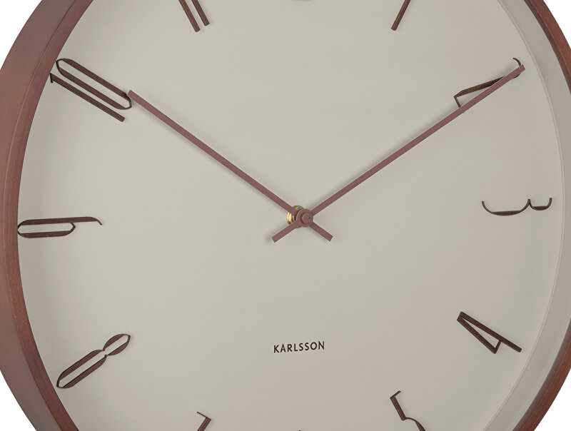 Karlsson Designové nástěnné hodiny KA6014WG hodiny