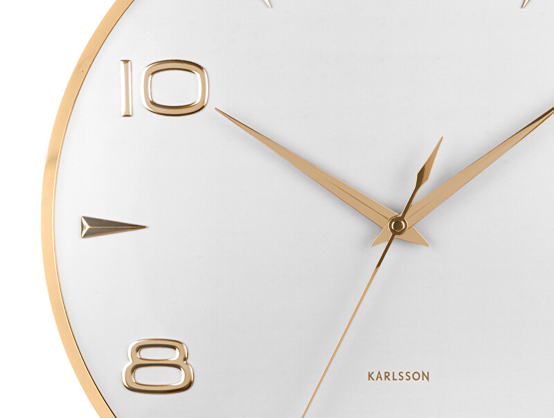 Designové nástěnné hodiny KA6017WH