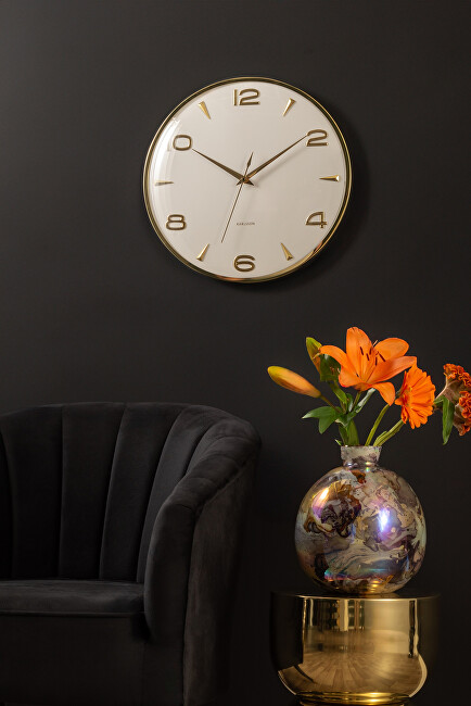 Designové nástěnné hodiny KA6017WH