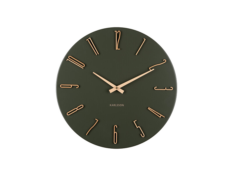 Karlsson Designové nástěnné hodiny KA6072GR