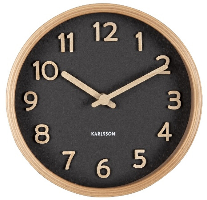 Karlsson Designové nástěnné/stolní hodiny KA5875BK